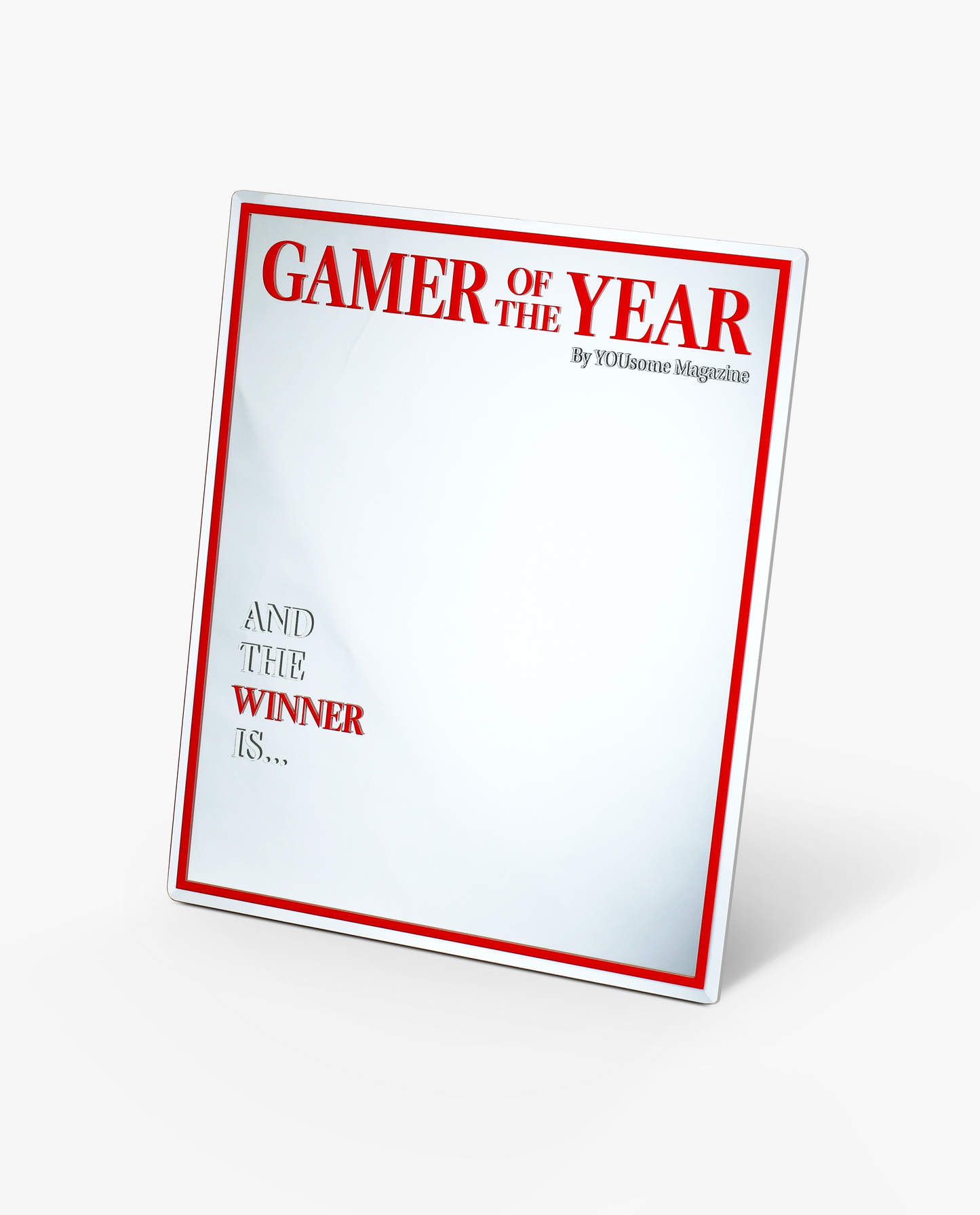 Gamer Of The Year Magazine Mirror