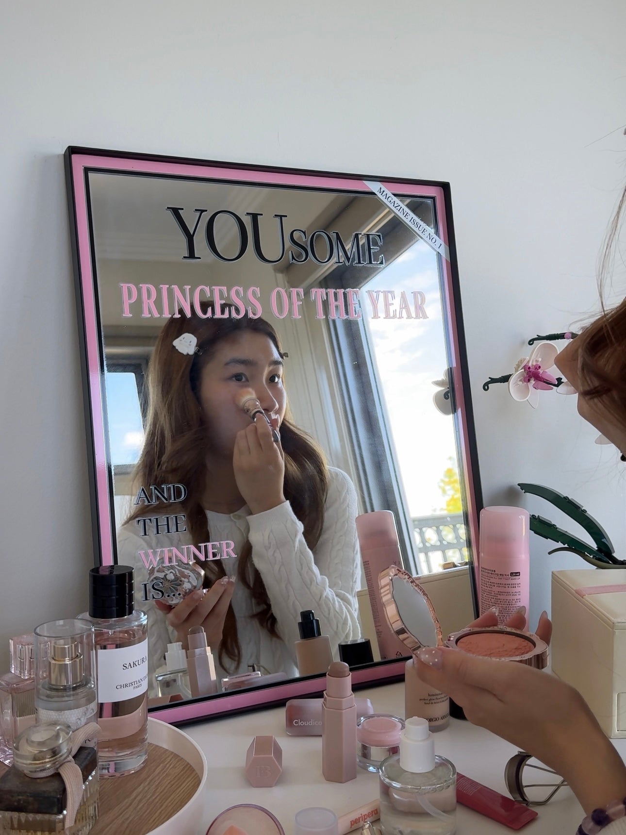 Princess of the Year Magazine Mirror
