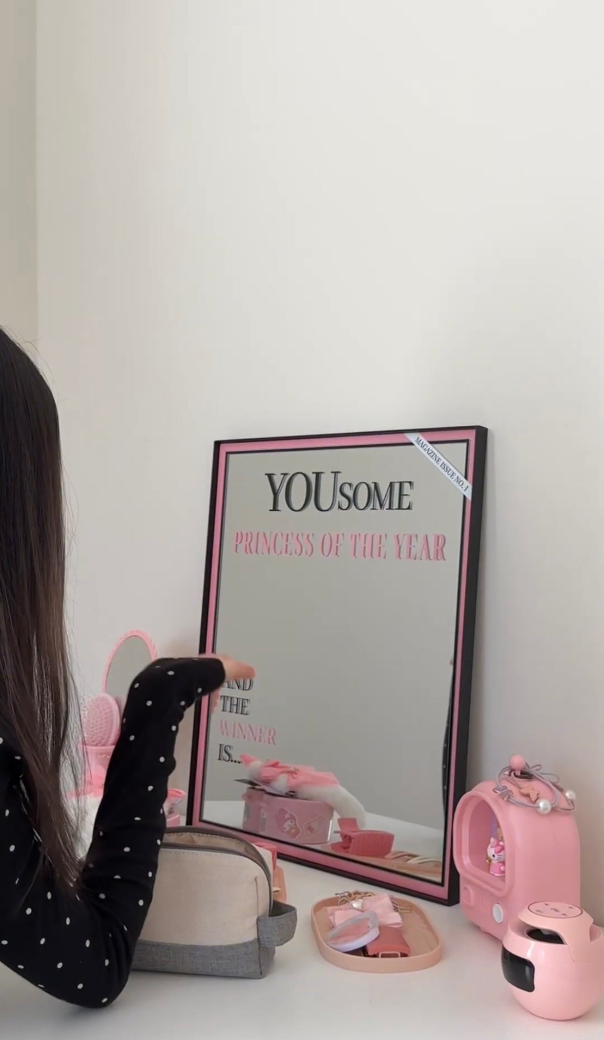 Princess of the Year Magazine Mirror